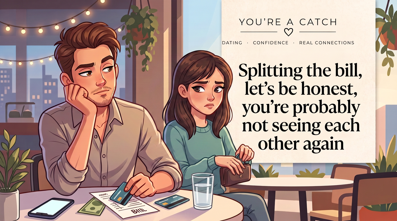 Illustration for Who Pays for the First Date? My Take